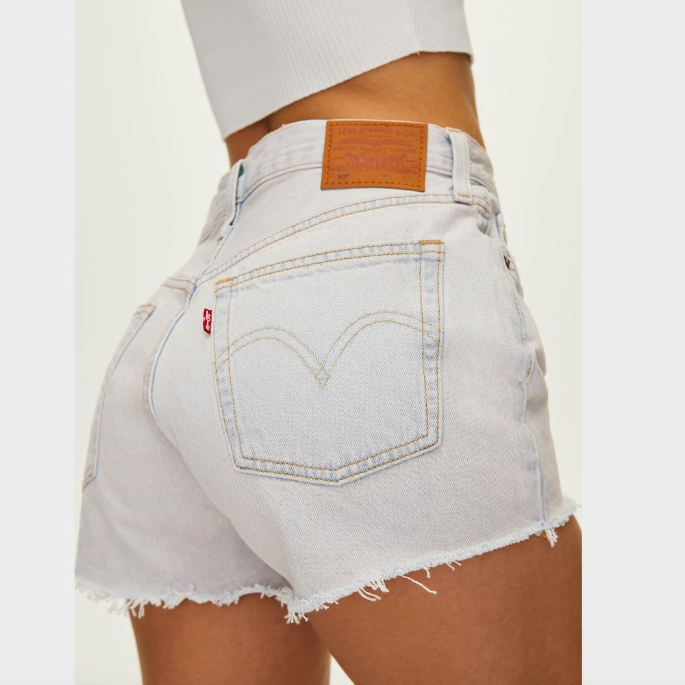 Levi's 501 Original High Rise Short - Picture 2 of 12